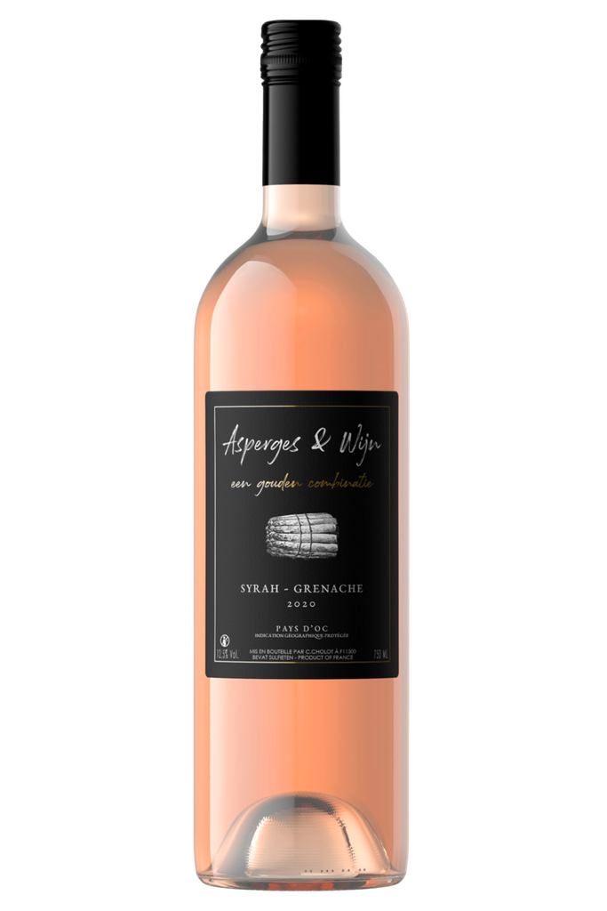 Asperges en Wijn Syrah, Grenache  ROSE 2022