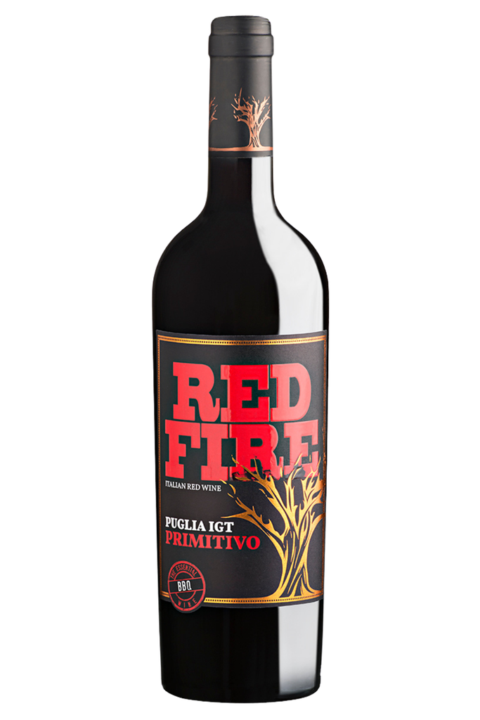 Red Fire Primitivo Puglia IGT Barbecue wijn 2024